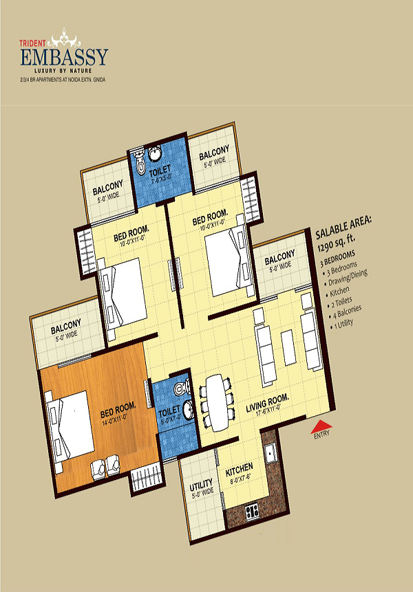 trident embassy floor plan , trident embassy