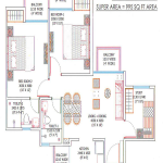 ajnara sports city floor plan , ajnara sports city