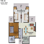 amrapali augusta tower floor plan , amrapali augusta tower