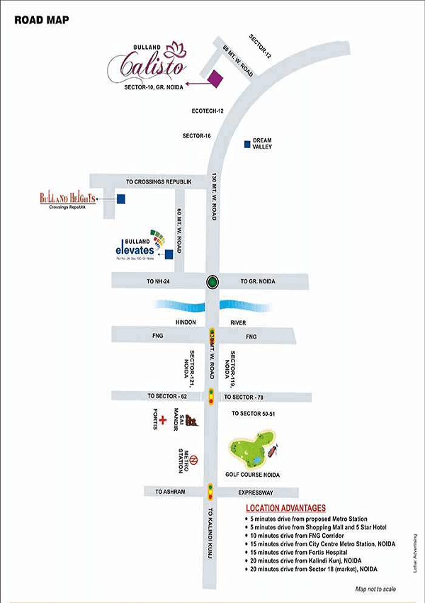 bulland calisto location map , bulland calisto