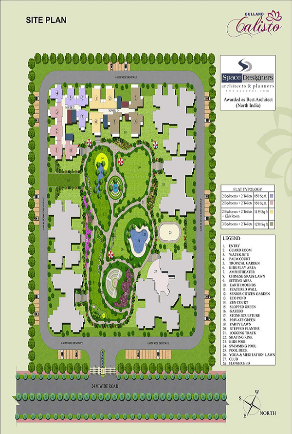 bulland calisto site plan , bulland calisto