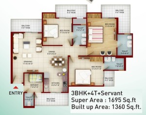 saviour greenarch floor plan 1695-sqft