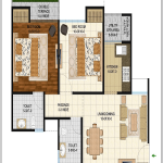 antriksh golf links floor plan , antriksh golf links