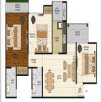 antriksh golf links floor plan , antriksh golf links
