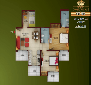 samridhi grand avenue floor plan , samridhi grand avenue