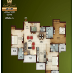 samridhi grand avenue floor plan , samridhi grand avenue