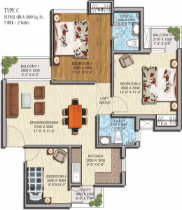 sikka kaamya greens floor plan , sikka kaamya greens