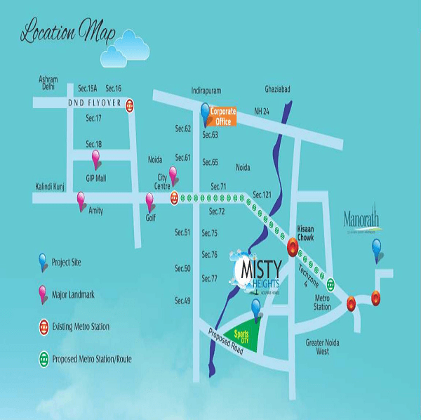 soho misty heights location map , soho misty heights