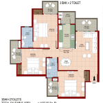organic-golf-homes-floor-plan-3bhk-2toilet-1422-sq-ft
