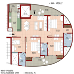 organic-golf-homes-floor-plan-4bhk-3toilet-1800-sq-ft