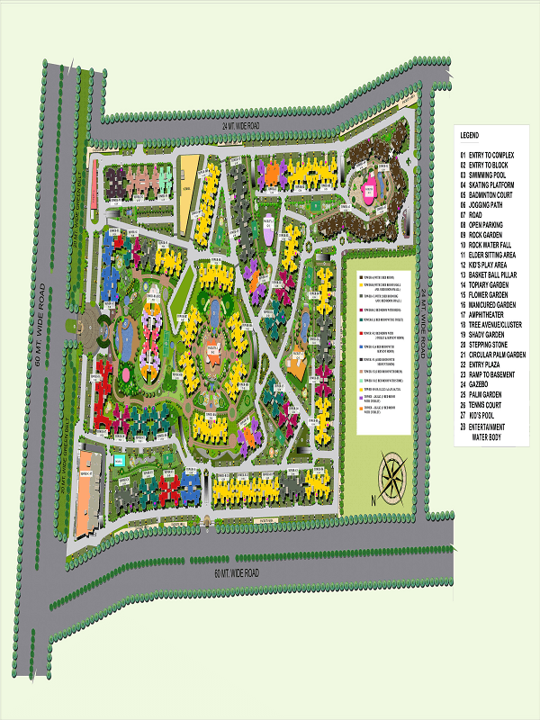 supertech-regina-towers-site-plan