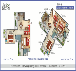 fusion-home-floor-plan-2bhk-2toilet-888-sq-ft