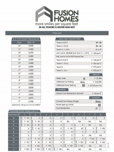 fusion-home-price-list