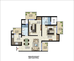 patel-neotown-floor-plan-2bhk-2toilet-970-sq-ft