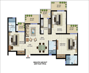 patel-neotown-floor-plan-3bhk-3toilet-1499-sq-ft