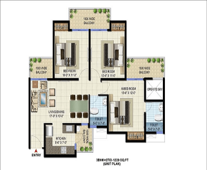 patel-neotown-floorplan-3bhk-2toilet-1220-sq-ft
