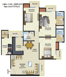 amrapali-dream-valley-floor-plan-3bhk-3toilet-1715-sq-ft