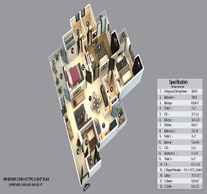 kvd-wind-park-floor-plan-3bhk-3toilet-1505-sq-ft
