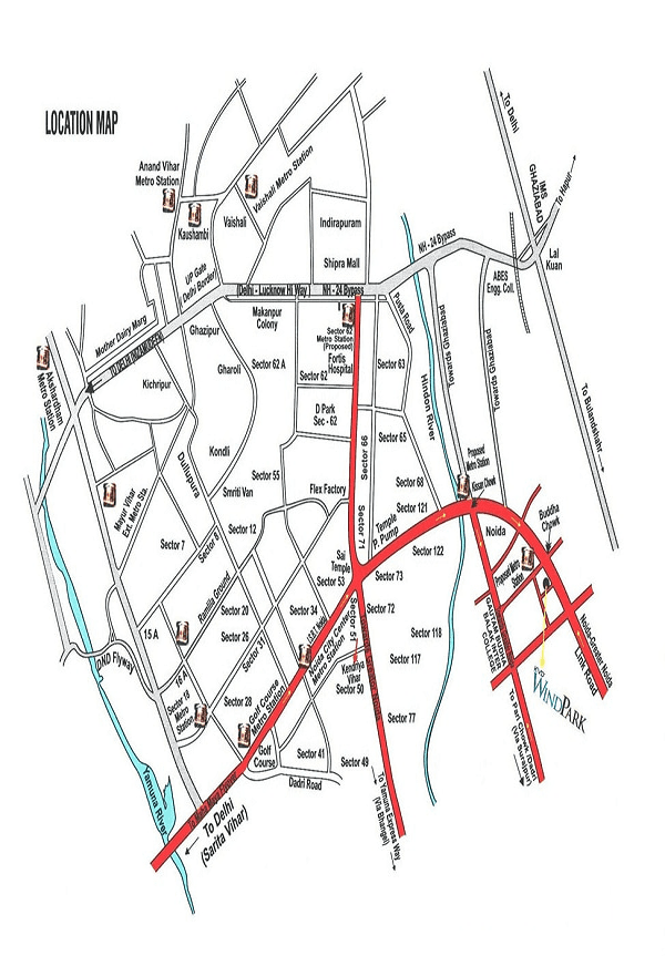 kvd-wind-park-location-map