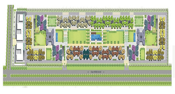 panchsheel-green-site-plan
