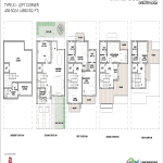 godrej golf links left corner floor plan 4690 sq.ft