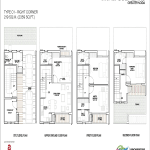 godrej golf links right corner floor plan 2359 sq.ft