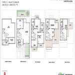 godrej golf links right corner floor plan 4690 sq.ft
