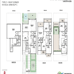 godrej golf links right corner floor plan 6168 sq.ft